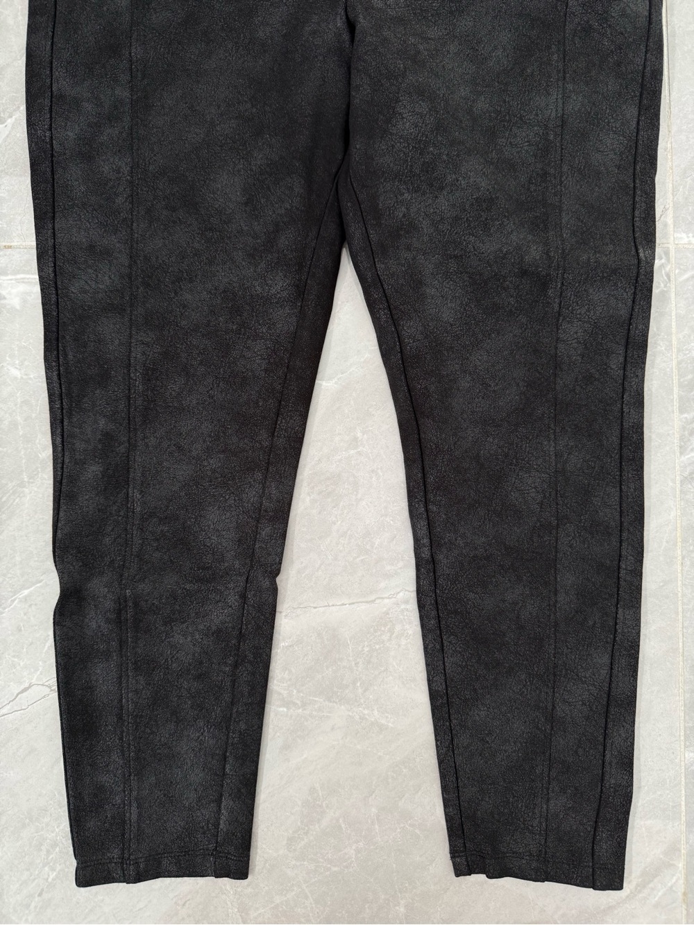 Women’s Democracy Glider Leggings Black Snake Print Edgy Gothic Grunge Emo XL - Picture 4 of 14